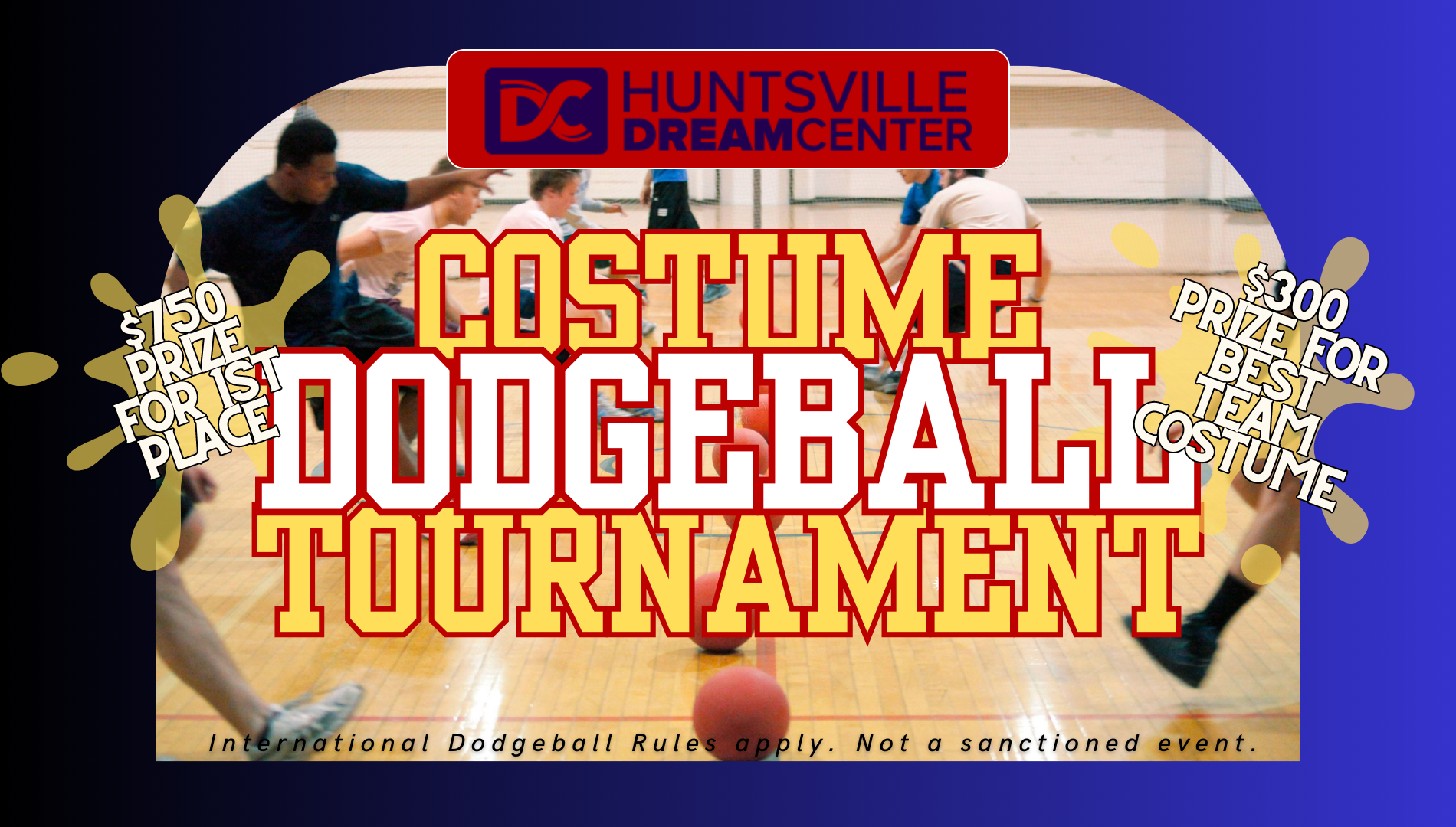 hdcdodgeballtournamentflyerbrushfiregraphic